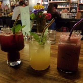 Drinks at Vena's Fizz in Downtown Portland